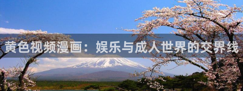 耽耽漫网：黄色视频漫画：娱乐与成人世界的交界线